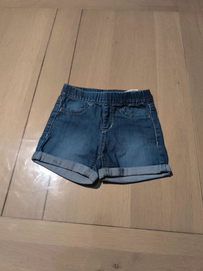 Short léger imitation jean