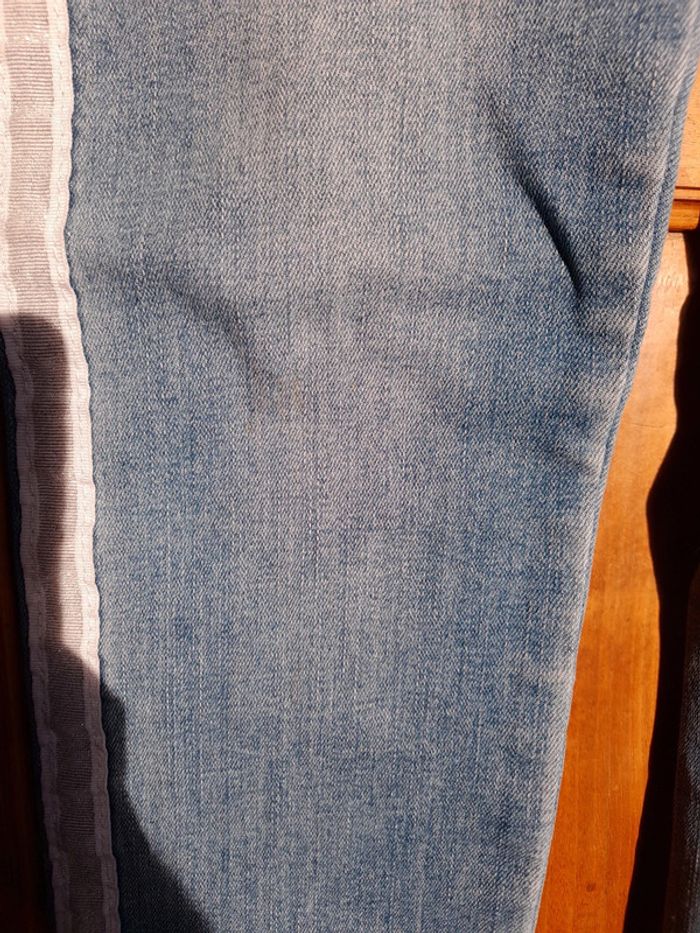 Jean bandes argentés - photo numéro 4