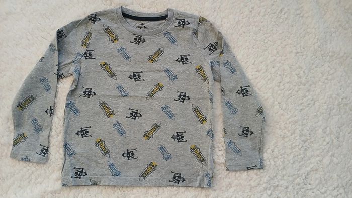 Tee-shirt manches longues garçon taille 4-5 ans