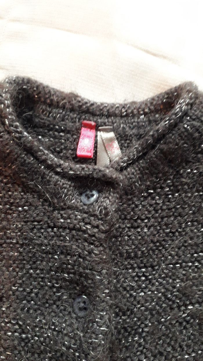 Gilet cardigan chaud 9 mois - photo numéro 3