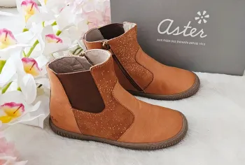 Bottes Bottines cuir Zip Aster T32