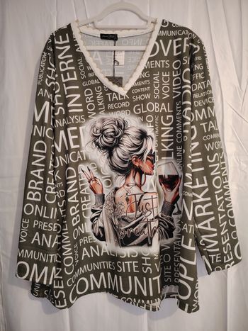 Top femme neuf tendance original 