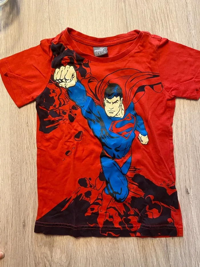 tee-shirt garçon puma/adidas - photo numéro 2