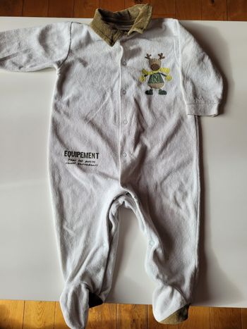 Pyjama chaud 12 mois