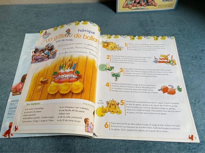 Lot de 4 livres fascicules Martine édition atlas et gommettes - photo numéro 15