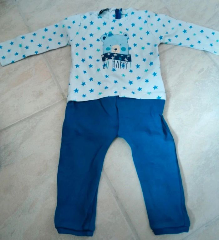Ensemble grenouillère bébé garçon 9 mois NEUVE