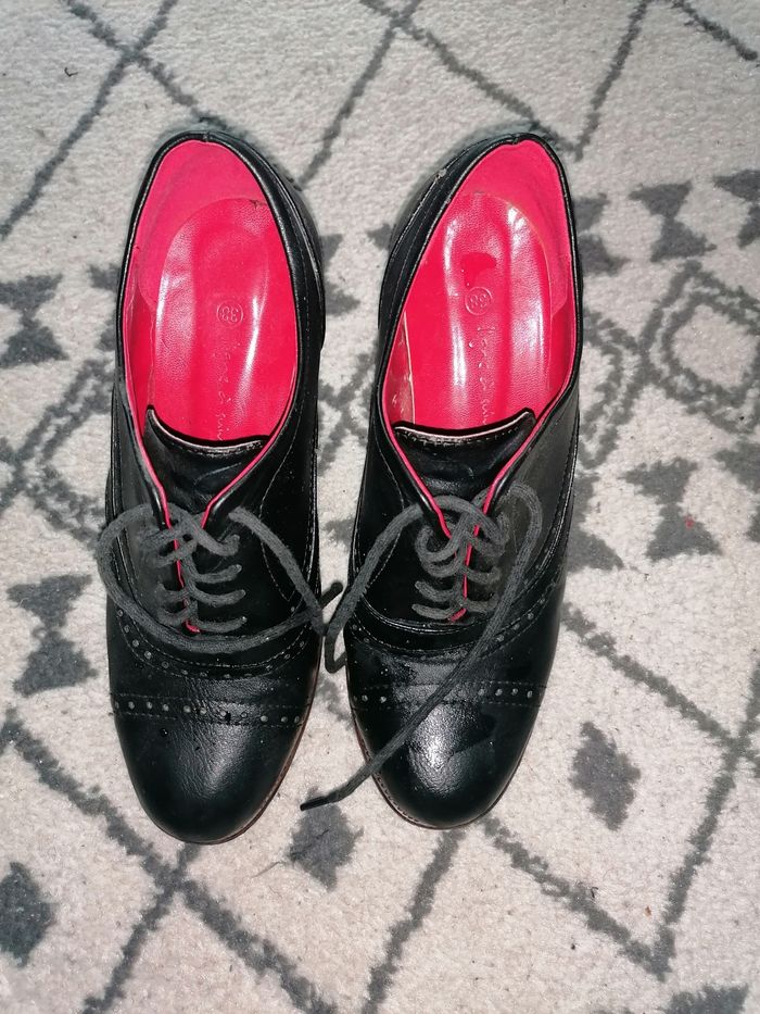 Derbies à talon noire pointure 38 - photo numéro 3