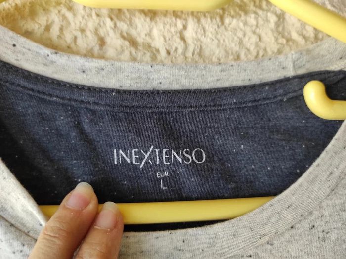 T shirt gris chiné - photo numéro 3