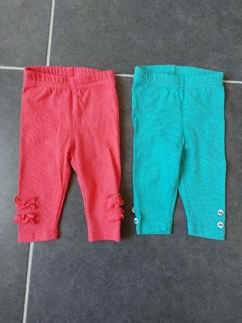 Lot legging bébé fille