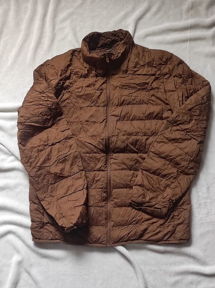 Veste duvet marron taille L - photo numéro 2