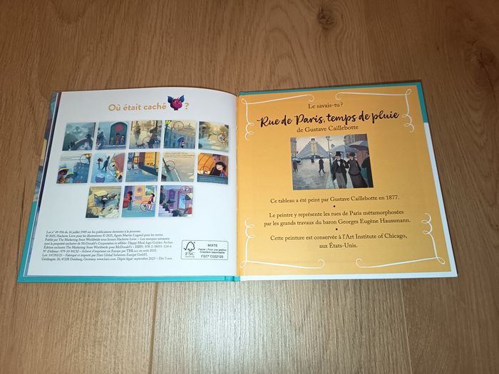 Livre album enfant Mac Do, Rue de Paris, temps de pluie, Éditions Hachette Jeunesse NEUF - photo numéro 3