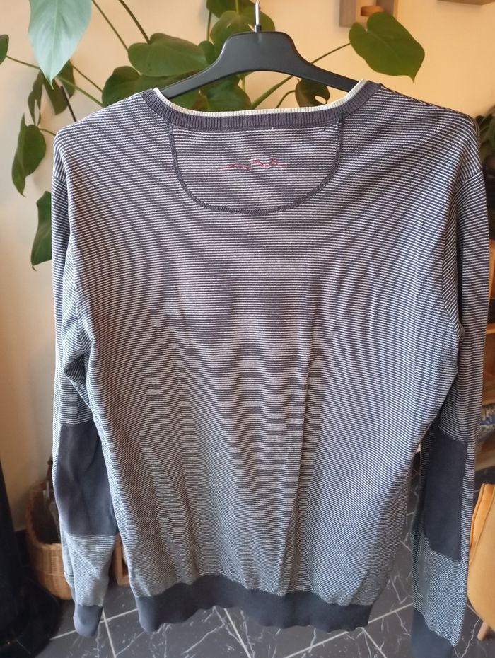 Pull homme col V Teddy Smith - photo numéro 4