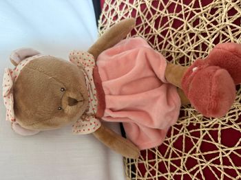 Peluche ours en peluche Happy Meli Green Bow de Bukowski Design