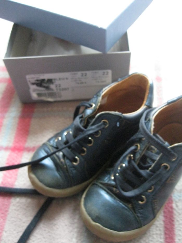Chaussures bleu marine Romagnoli 22 - photo numéro 5