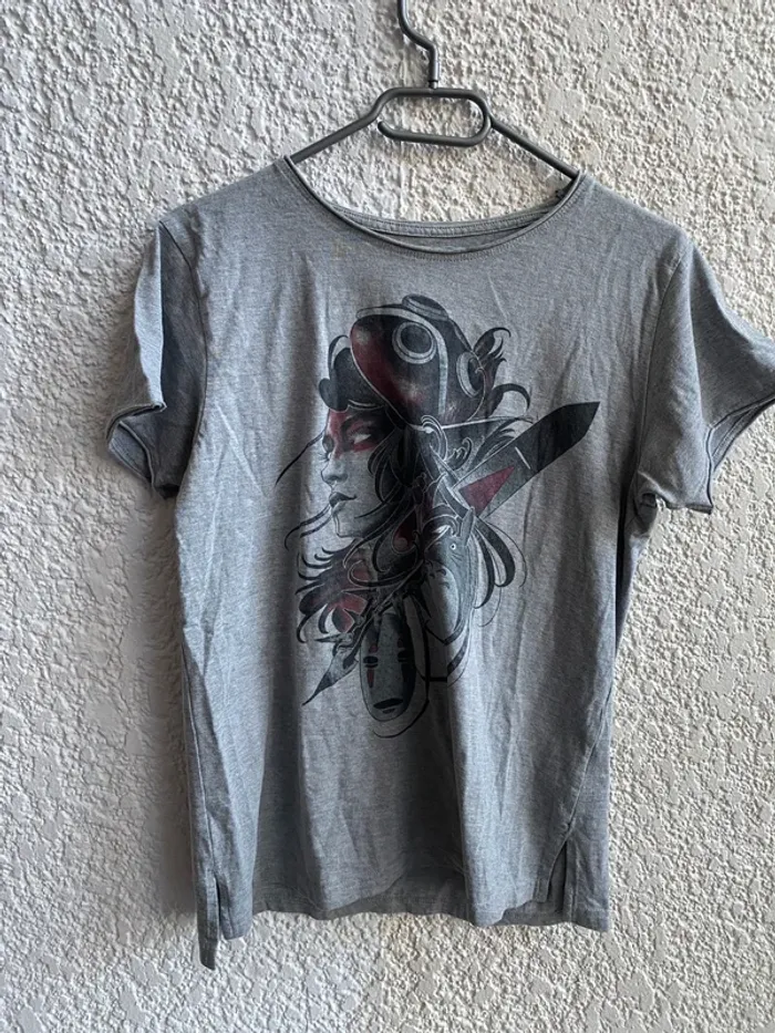 Tee shirt gris  Roger Owl T S