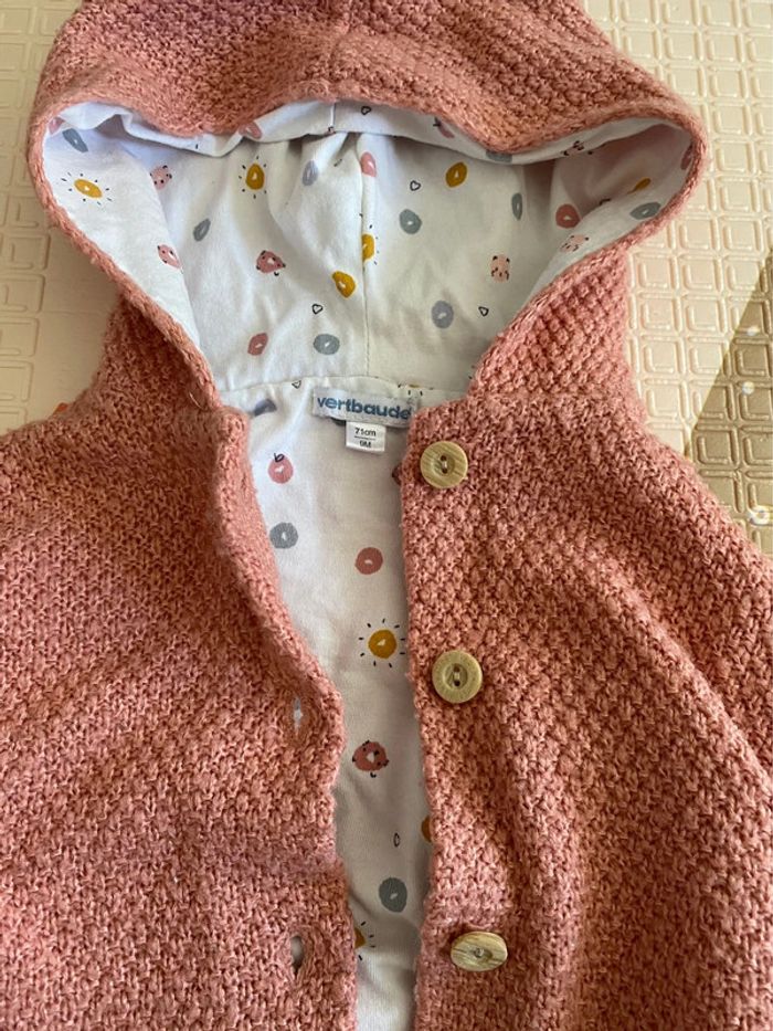 Gilet verbaudet en maille doublé - photo numéro 3