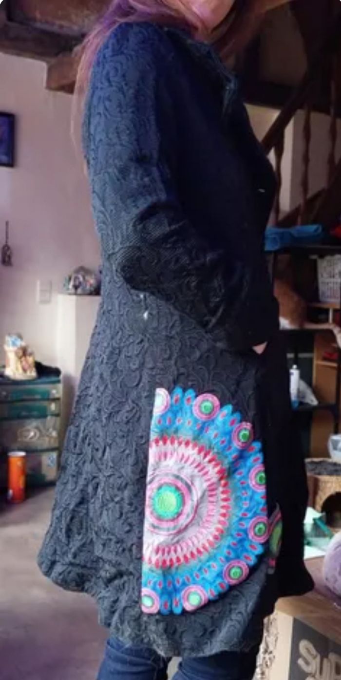 Manteau desigual taille 42 - photo numéro 2