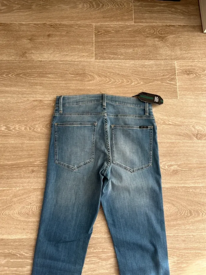 Jeans Teddy Smith bleu destroy 36-38 (S) - photo numéro 3