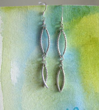 boucles or neuves pendantes cr arg 925 création