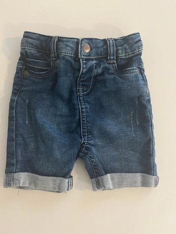Short en jeans