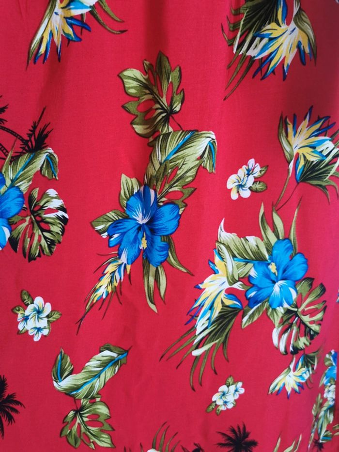 Robe. Rouge. Bleu. Taille 40. Zeva - photo numéro 3