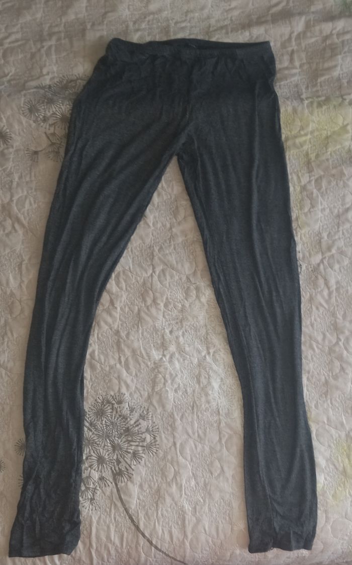 Legging gris largeur taille 30 cm