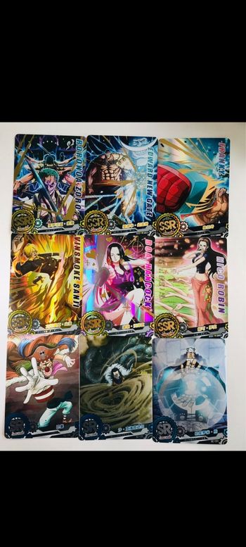 Lot de carte one piece