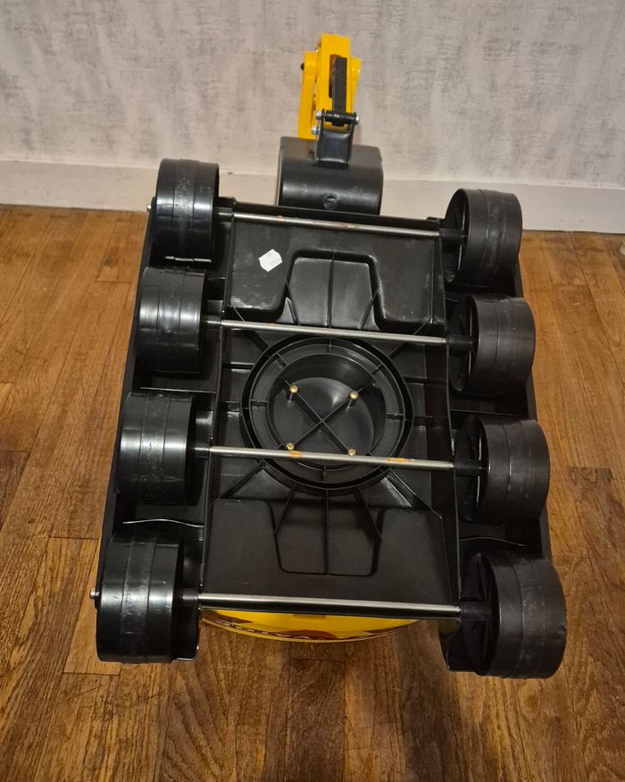 Porteur pelleteuse super builder avec cabine rotative bras de Pelle et godet articulé - photo numéro 5