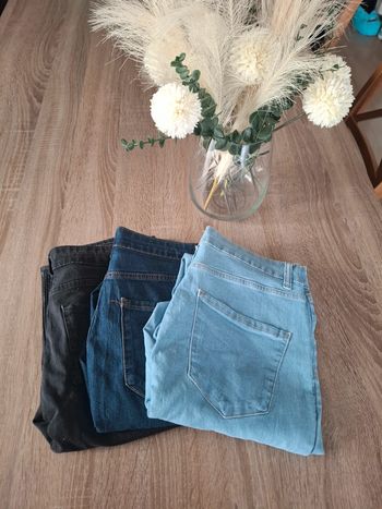 Lot de jeans skinny femme 38