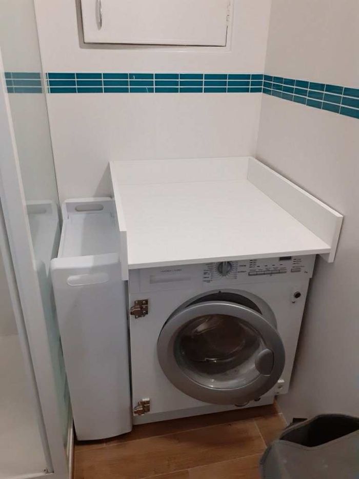 Table à langer adaptable sur lave linge