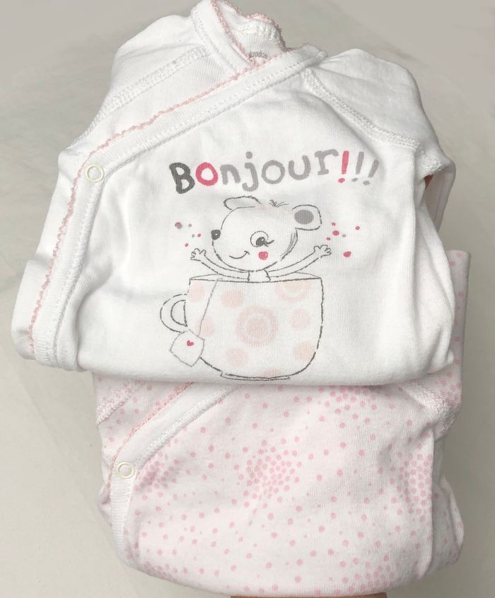 Lot de 2 bodies Absorba 1 mois - photo numéro 2