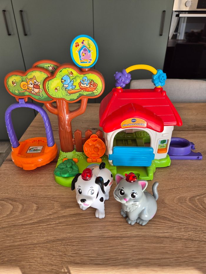 P'tite cabane à surprise tut tut animo Vtech - photo numéro 3