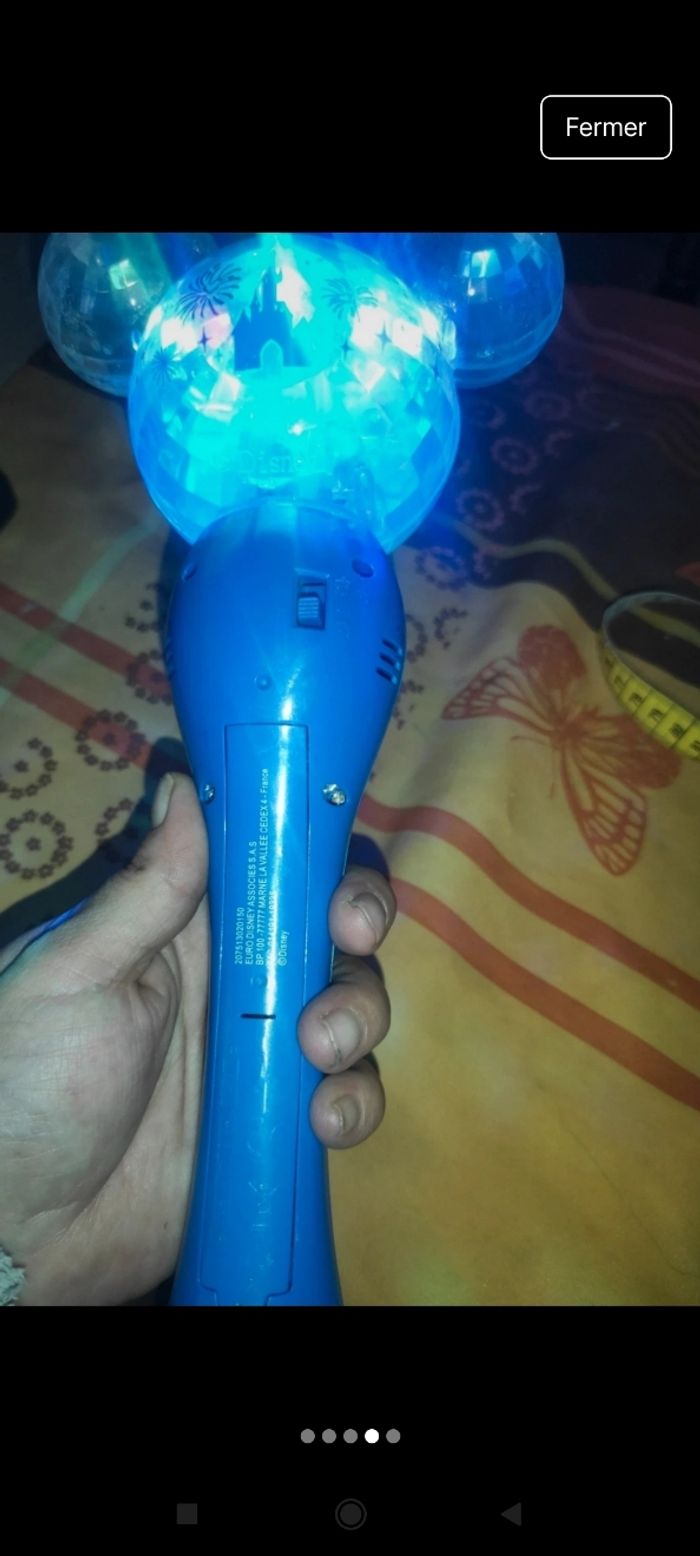 Jouet lumineux Disneyland Paris j9 - photo numéro 5