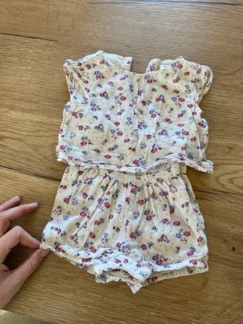 Combinaison short 3 mois