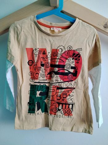 T-shirt manches longues Work DPAM 6 ans