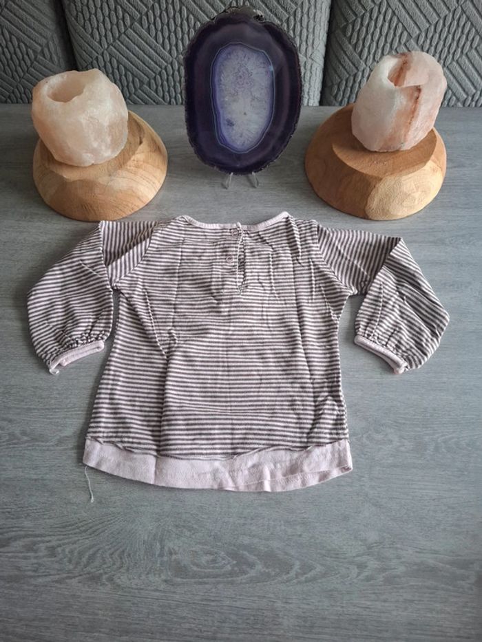 T shirt à manche longue mois - photo numéro 4