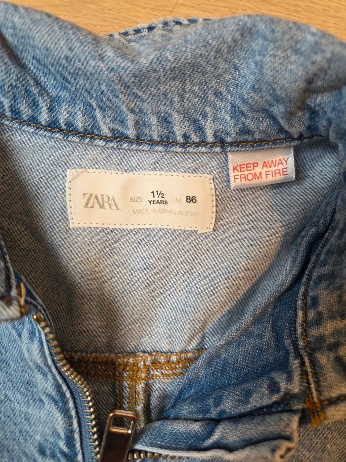 Robe jean zara 18mois - photo numéro 2