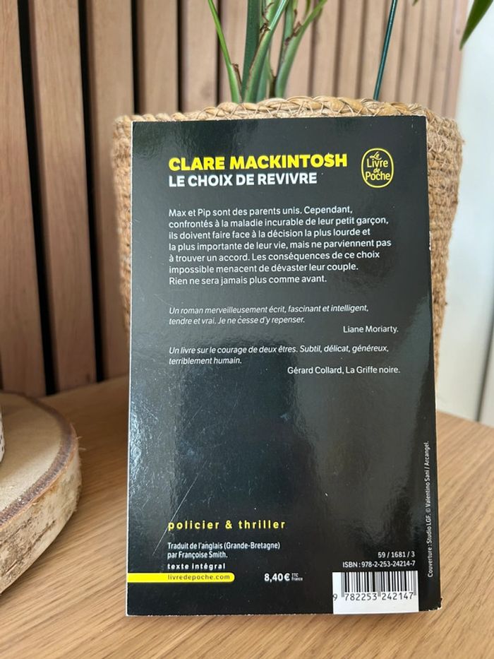 Livre Le choix de revivre - photo numéro 2