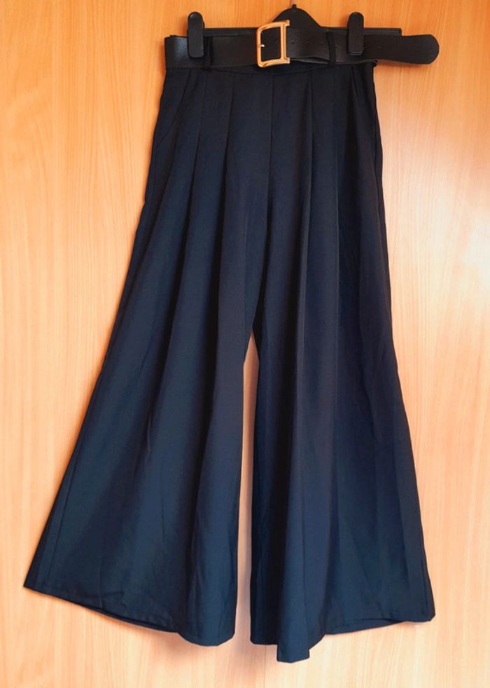 Pantalon à plis noir nouvelle collection taille unique