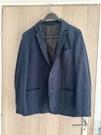Sublime veste de costume Slim fit homme bleu marine - T58
