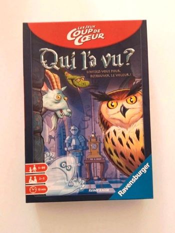 Jeu de société " Qui l'a vu? "