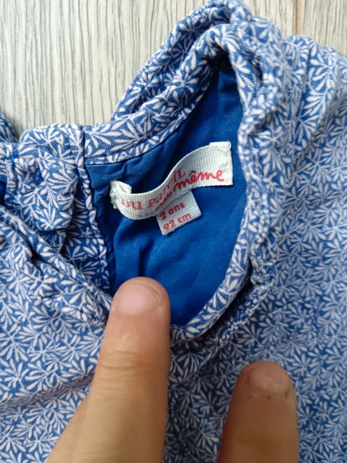 Robe 2 ans du pareil au même bleue - photo numéro 4