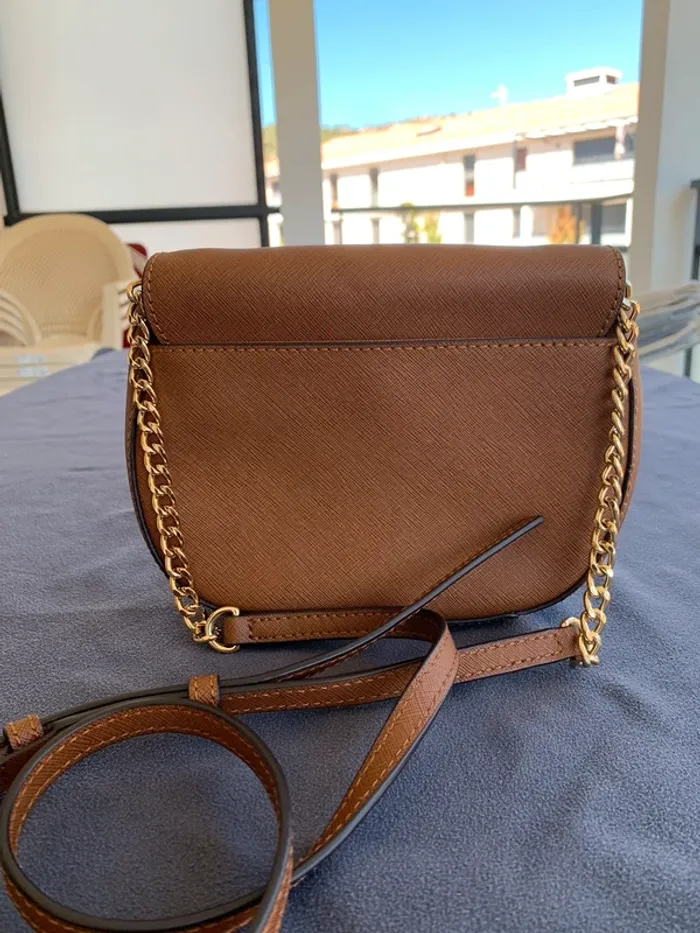Sac en bandoulière Michael Kors marron - photo numéro 6