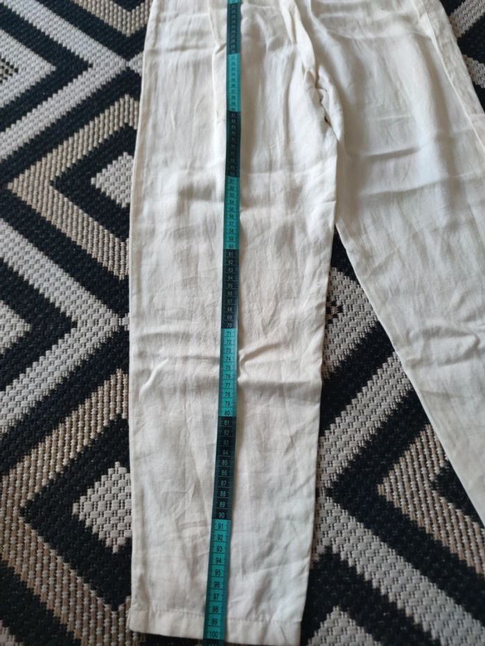 Pantalon 100%lin Ventilo la colline taille 34 - photo numéro 6