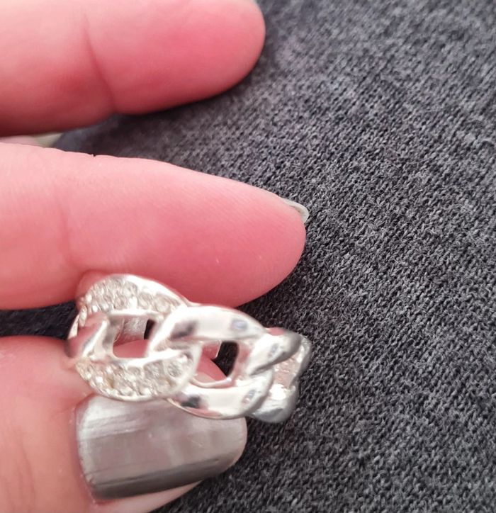 Bague argentée - photo numéro 2