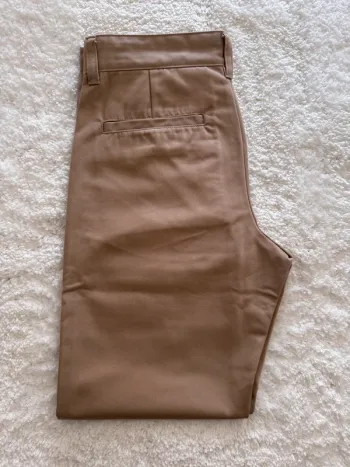 Chino droit BZB – Beige – Taille 40 – Neuf