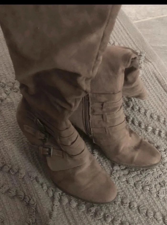 Bottes marron