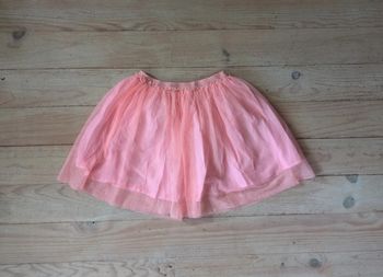 Jupe rose avec tulle