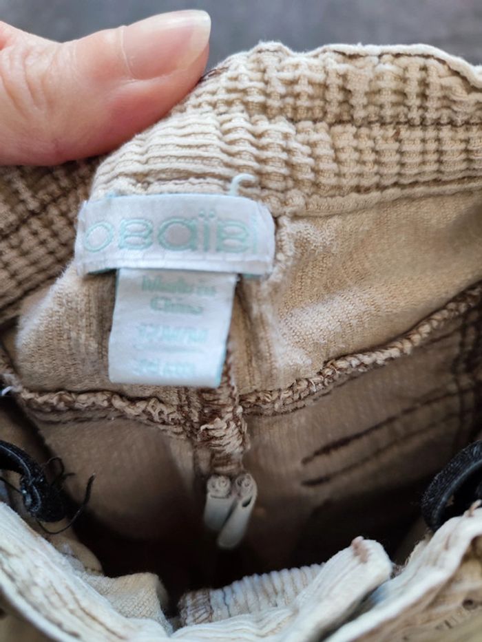 Lot de 3 pantalons garçon 12 mois - photo numéro 4