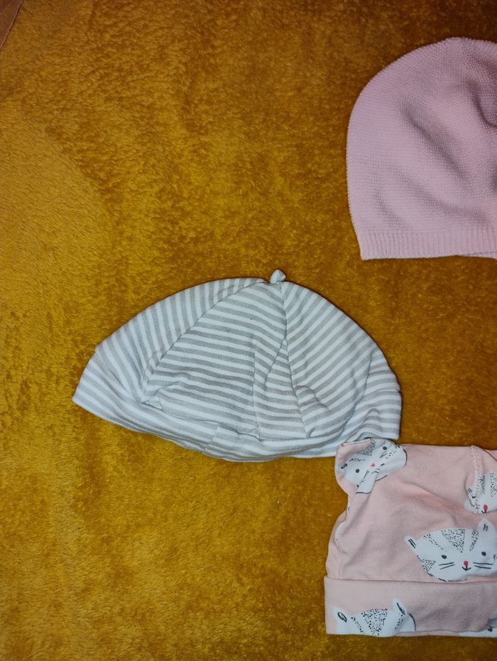Lot Bonnet naissance - photo numéro 5